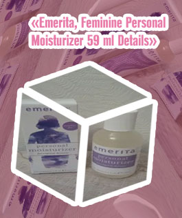 Emerita feminine personal moisturizer
