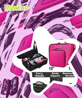 Extra large makeup box