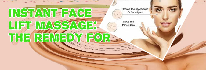 Face massage for skin tightening