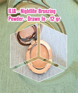 Ilia nightlite bronzing powder in drawn in