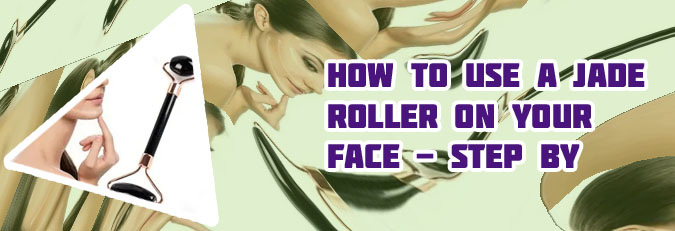 Jade face roller double chin