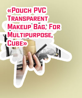 Makeup transparent pouch