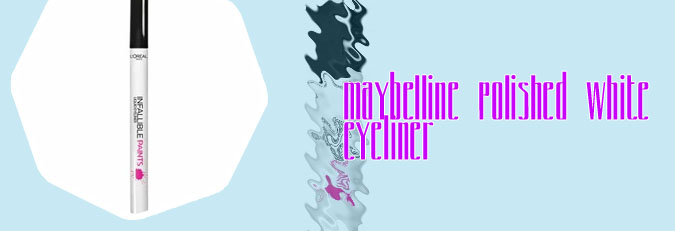 Maybelline white eyeliner