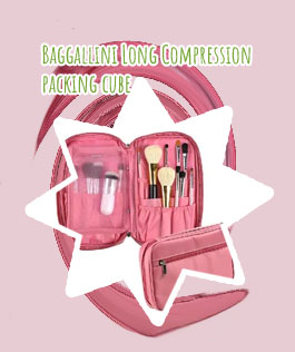 Roll out makeup bag