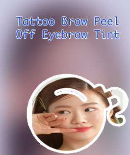 Tattoo peel off eyebrows