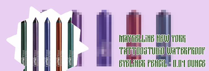 Waterproof eyeliner pencil maybelline