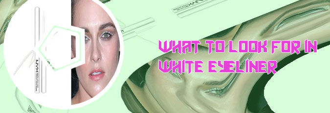 White liquid eyeliner